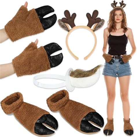 deer hooves costume|More.